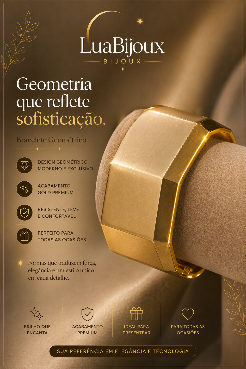 Bracelete dourado