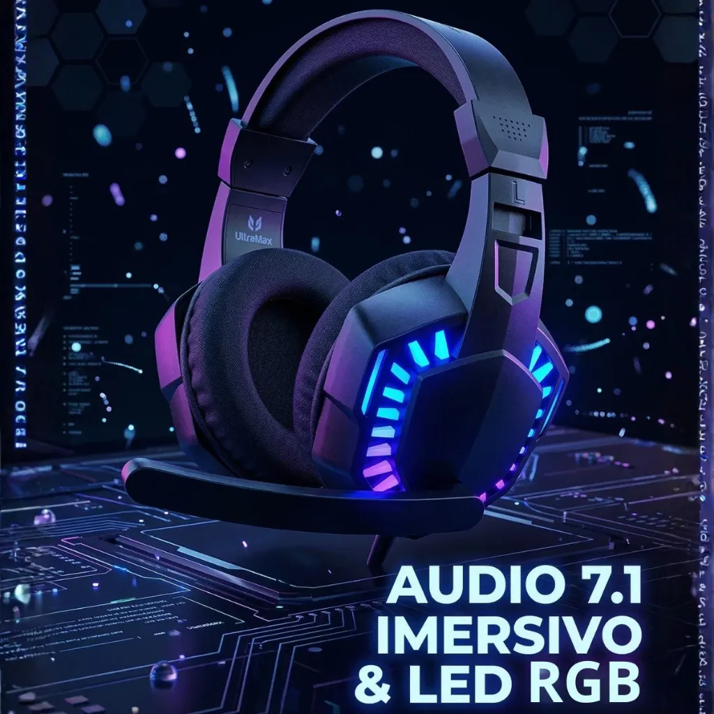 Item de Teste – Por favor, NÃO OFERTAR! - Headset Gamer Ultramax A88