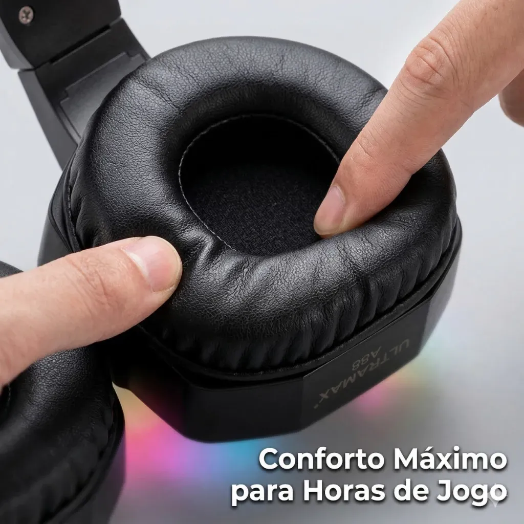 Item de Teste – Por favor, NÃO OFERTAR! - Headset Gamer Ultramax A88
